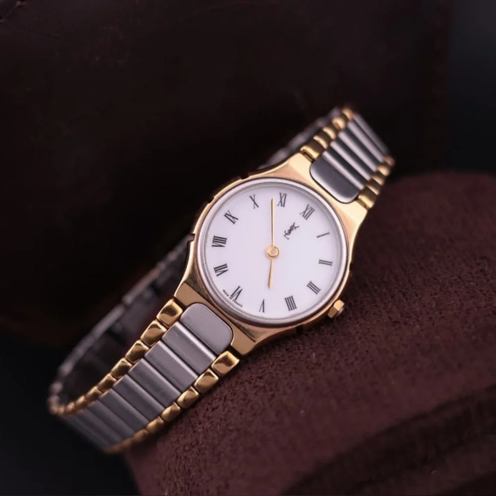 1990s YSL Women’s Two-Toned Watch - Picture 1 of 7